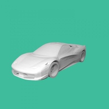 Ferrari Basteln 3d print model - Mito3D
