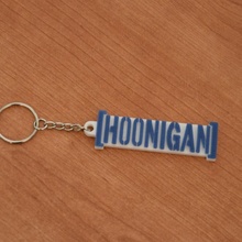 hoonigan keychain fashion & accessories car key music object passion racing american block life ford division ken drift 3d print model - Mito3D