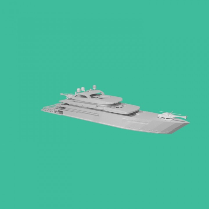 yacht tinkercad 3D print model - Mito3D