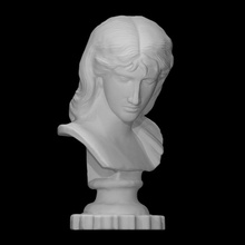 busto Thusnelda escanear romano mujer mármol esposa germánico Arminio cherusci 3d print model - Mito3D