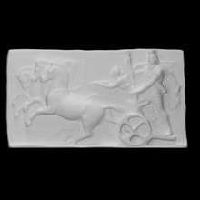 alexander chariot scan sculpture emperor plaster relief 3d print model - Mito3D
