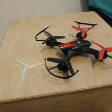 poupar hélice zangão aparelhos eletrônicos dronepropeller Sparepropeller 3d print model - Mito3D