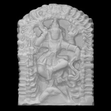 relief nataraja scan god hindu sculpture worship lord dance hinduism 3d print model - Mito3D