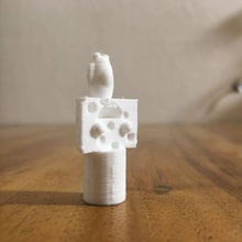 charlie queso juguetes juegos tinkercad 3d print model - Mito3D
