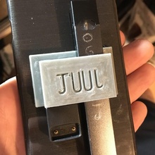 juul charger holder case 3d print model - Mito3D