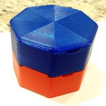 empilhável joalheria caixa 3d print model - Mito3D