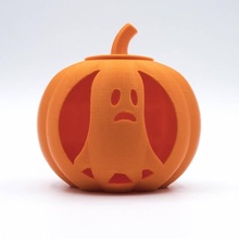 pumpkin ghost 3d print model - Mito3D