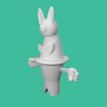frio lobo tinkercad 3d print model - Mito3D