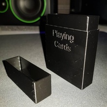 giocando carta titolare supporto giardino scatola Astuccio guaina carte 3d print model - Mito3D