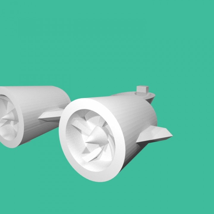 cañón crrasher tinkercad 3D print model - Mito3D