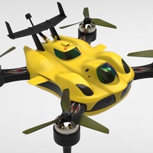 tefficre coperchio superiore f1 remixare fixmydrone 3d print model - Mito3D