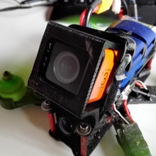 action cam mount racing drone 3d print model - Mito3D