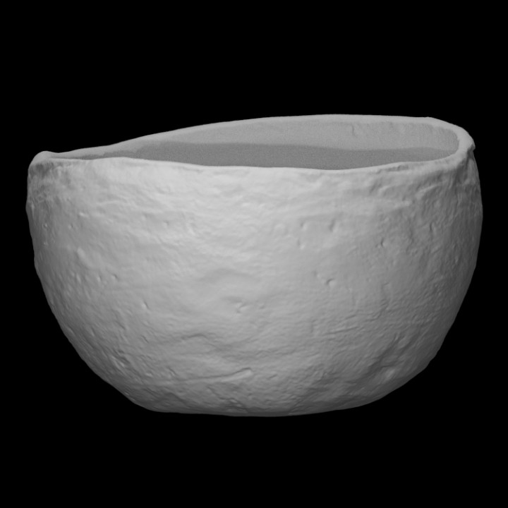 bowl scan history houseware archeology dishes 3D print model - Mito3D