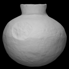 botella escanear historia buque menaje arqueología platos 3d print model - Mito3D