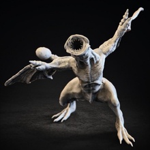 KHEZU monstro tampo mesa Horror brinquedo caçador arrepiante mignaturidade 3d print model - Mito3D