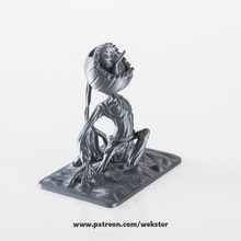 gritando calabaza jardín Víspera Santos monstruo wekster 3d print model - Mito3D