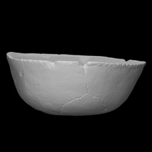 bowl scan history vessel houseware archeology dishes 3d print model - Mito3D