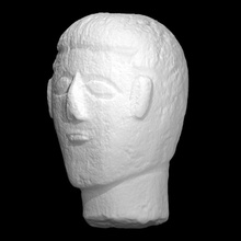 cabeza ba estatua escanear escultura símbolo alma 3d print model - Mito3D