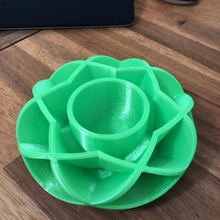 lotus flower bowl decoration 3d print model - Mito3D