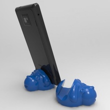 support smartphone dog stand 3d print model - Mito3D