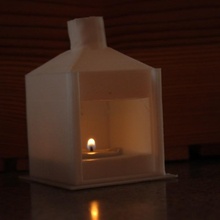 tealight candle furnace sorryfortheimagequality 3d print model - Mito3D