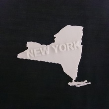 Karte york Bildung 3d print model - Mito3D
