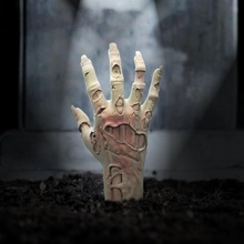 Zombie Hand Garten Halloween tot 3d print model - Mito3D