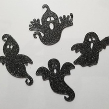halloween ghost silhouettes silhouette ghosts 3d print model - Mito3D