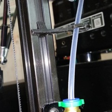 anti-crash tube holder bowden delata 3d print model - Mito3D