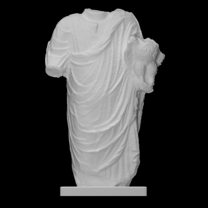 statue zeus eagle scan god worship 3D print model - Mito3D