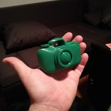 bebek toon kamera Şirin komik lens Fotoğraf fotoğrafçılık oyuncak oynama fotoğrafçı kıpır karikatürizce toonish fotoğraf makinesi 3d print model - Mito3D