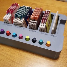 Sushi partido insertar juego mesa cartas 3d print model - Mito3D