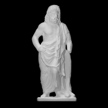 statue asklepios scan ancient god hero sculpture worship marble medicine 3d print model - Mito3D