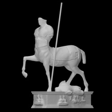 centauro scansione uomo moderno scultura bronzo cavallo torso astratto mito 3d print model - Mito3D