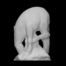 cavallo scansione animale moderno scultura astratto 3d print model - Mito3D