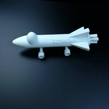 buddyland race jack's rocket toys & games tinkercad 3d print model - Mito3D