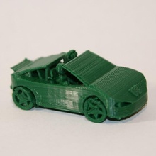 Roadster dostum arazi araba oyuncaklar oyunlar kırmızı Uzay hikaye Tesla Tinkerdream Buddyland 3d print model - Mito3D