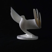 bird giardino decorazione statua 3d print model - Mito3D