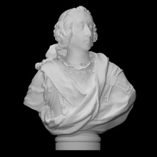 bust man scan portrait sculpture marble male 3d print model - Mito3D