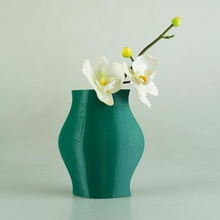 vase & garden decoration flowers 3d print model - Mito3D