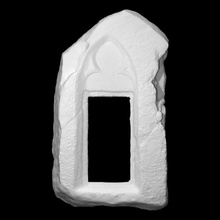 ventana cristal escanear escultura Roca praga lapidario 3d print model - Mito3D