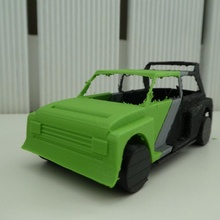 metro 6r2 group car rally 3d print model - Mito3D