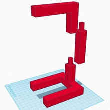 multi part cuffia In piedi 1 cuffie 3d print model - Mito3D