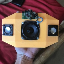 spare speaker case 3d print model - Mito3D