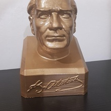 atat rk büst Türkiye Atatürk türkiye heykel kurucu 3d print model - Mito3D
