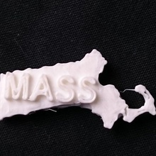 harita massachusetts eğitim göster 3d print model - Mito3D