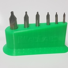 center drill bits holder lathe 3d print model - Mito3D