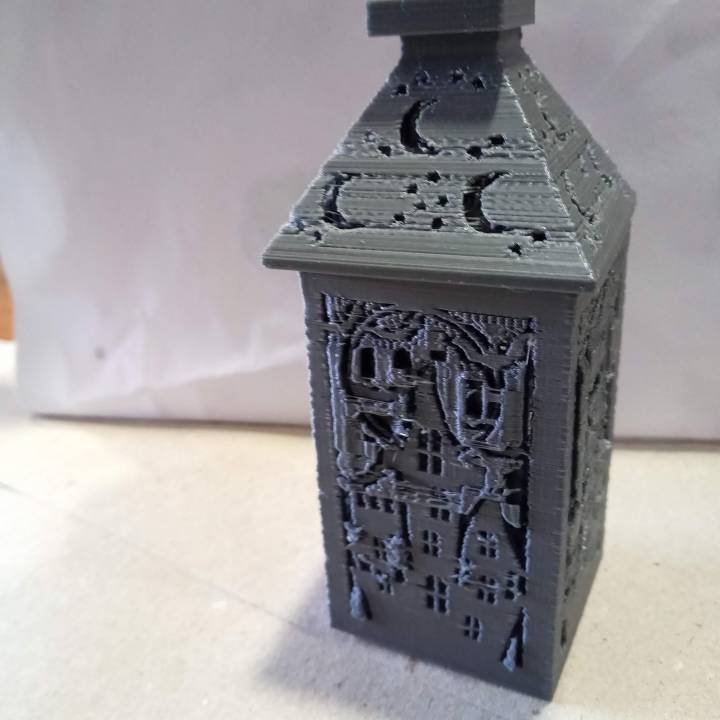 Bruxas lanterna jardim 3D print model - Mito3D