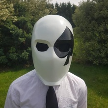 fortnite alto estacas salvaje tarjeta máscara 3d print model - Mito3D