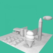 ciudad tinkercad 3d print model - Mito3D